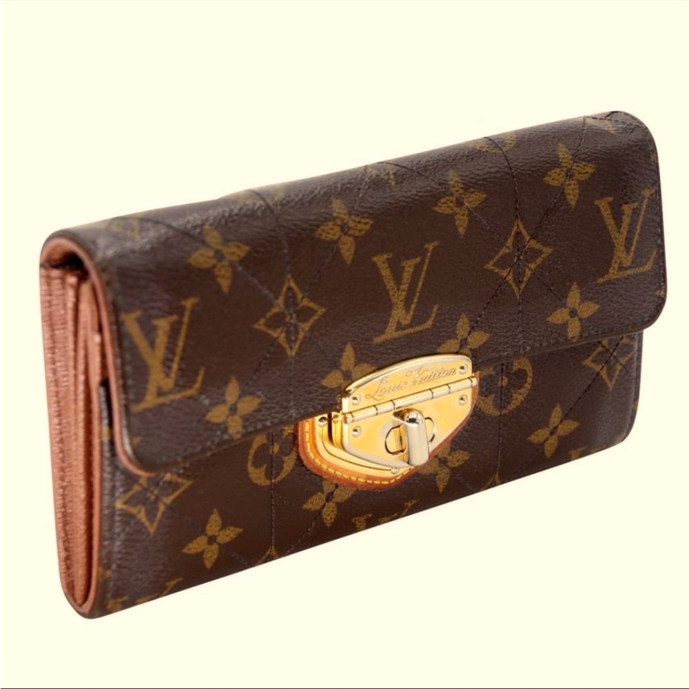 Louis Vuitton toile GM Quilted Leather LV Wallet 🤎✨